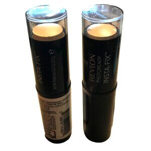 Revlon Photoready Insta-Fix Makeup Stick 120 Vanilla Shade Set of 2 Exp Feb 2023